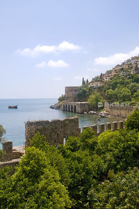 老城Alanya,土耳其