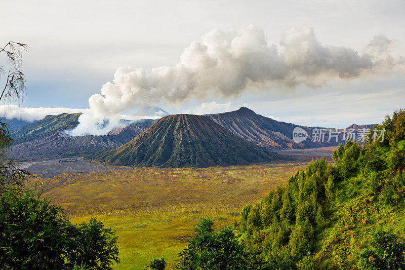 印度尼西亚的布罗莫火山