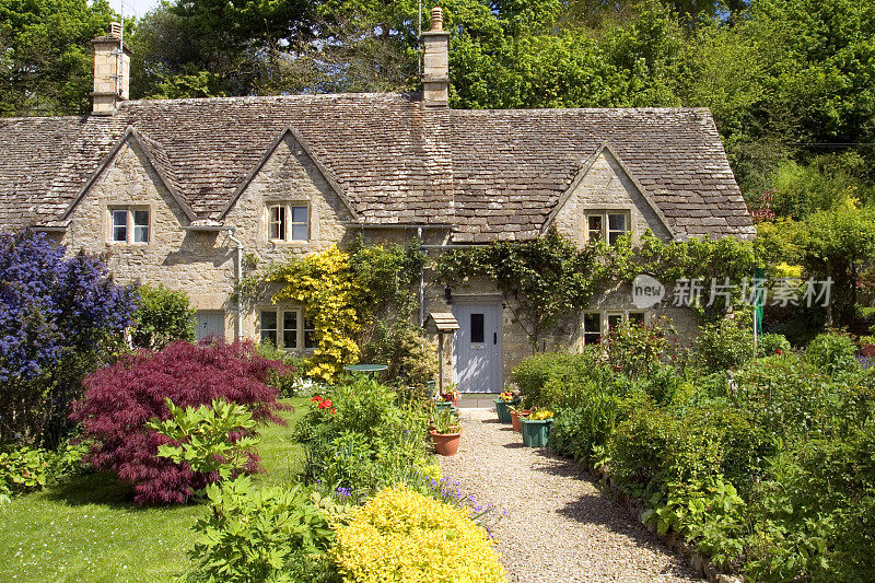 英国,科茨沃尔德Bibury。公司