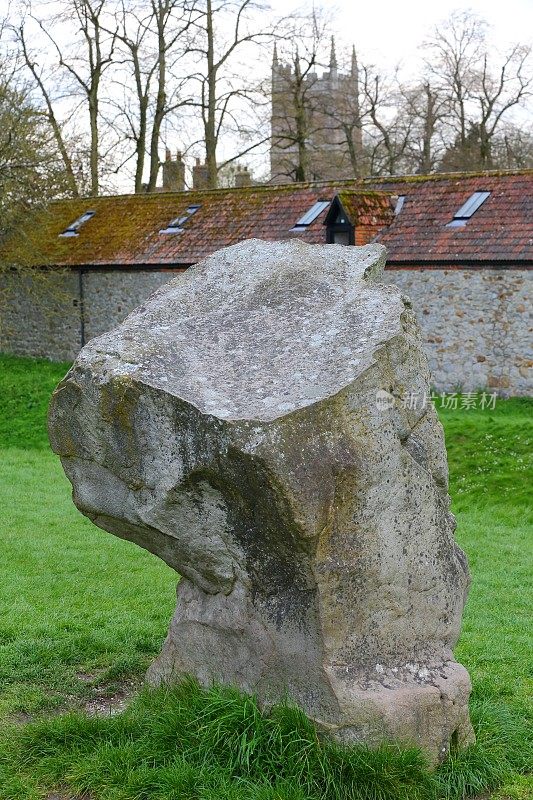 英格兰威尔特郡埃夫伯里古石阵和巨石圈