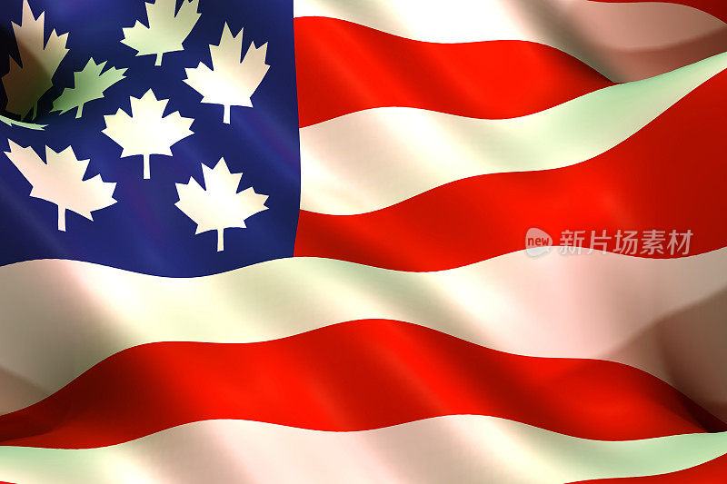 旗帜，加拿大-美国贸易协定