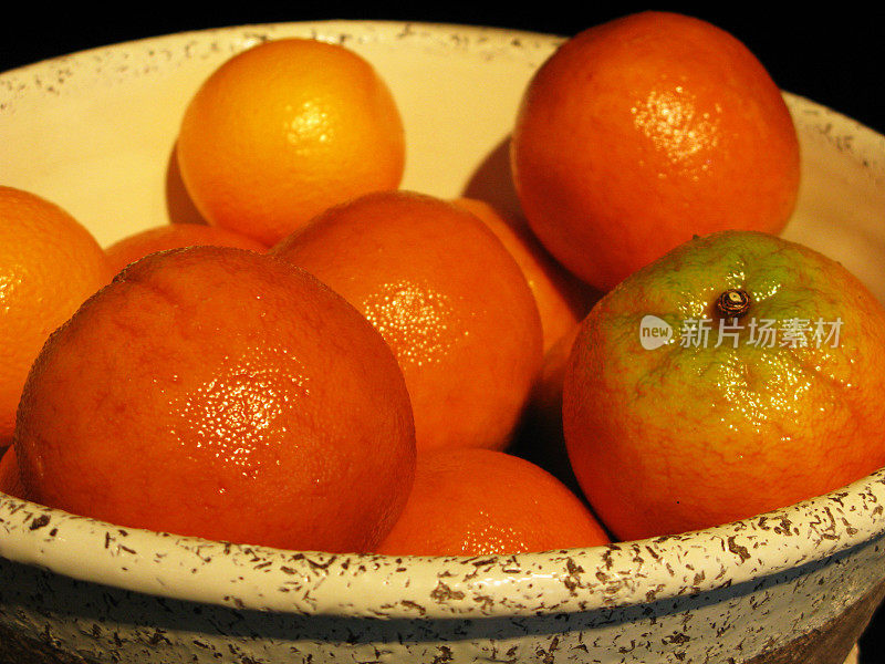 橙子水果盘