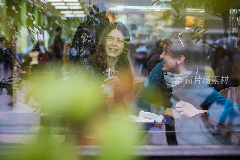 在快餐店的乐趣