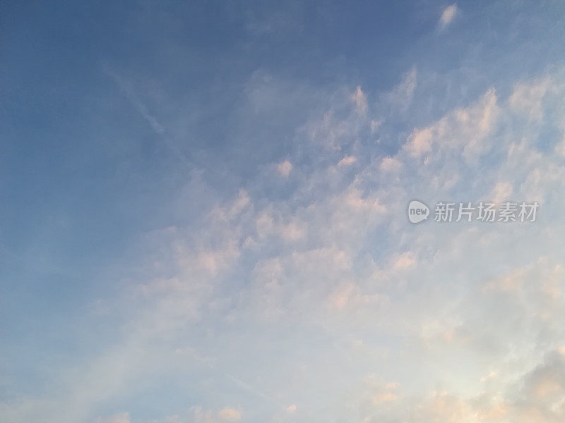 早晨的天空