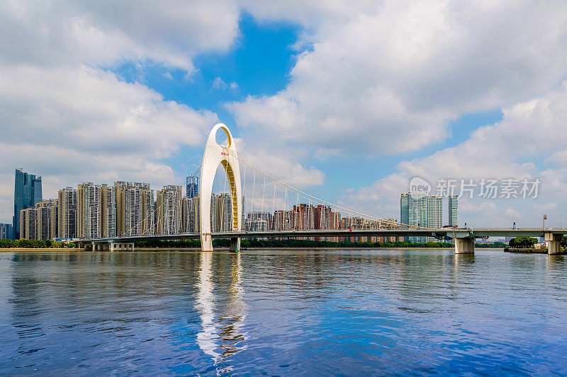 广州城市建筑景观的天际线