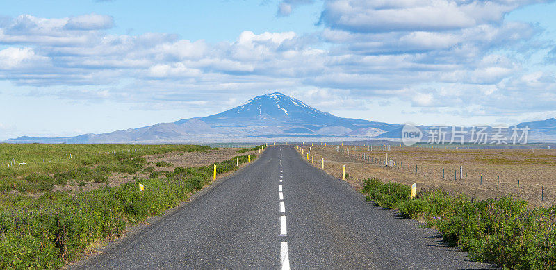 冰岛的乡村公路