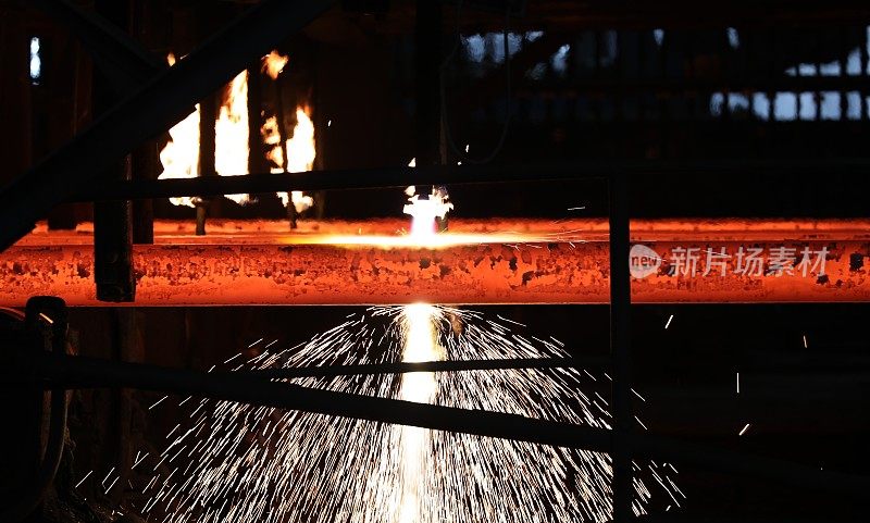 钢铁生产与火花