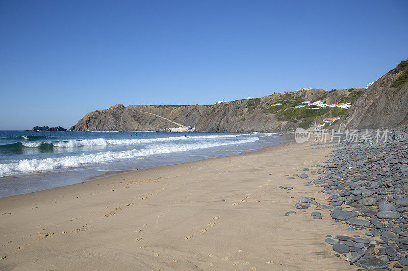 Arrifana海滩;阿尔加维葡萄牙