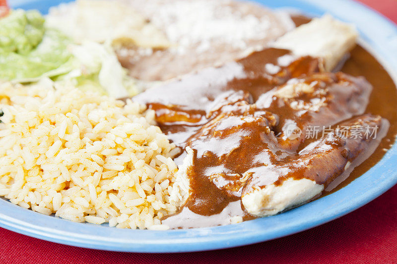 墨西哥食物:鸡痣