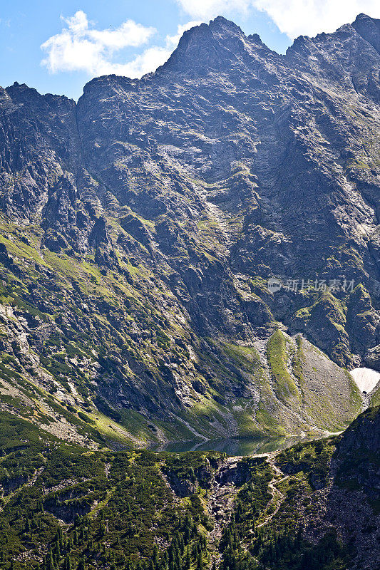 黑池和瑞斯峰，塔特拉山