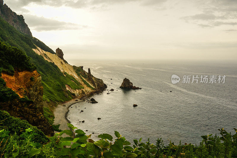 日本北海道小樽崖