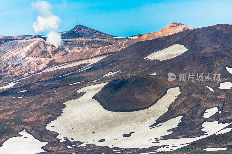 堪察加半岛的戈里火山