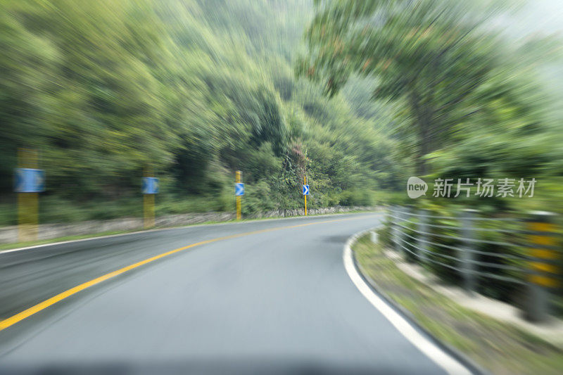 运动速度的道路