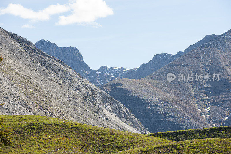 落基山脉，阿拉斯加高速公路，育空地区。