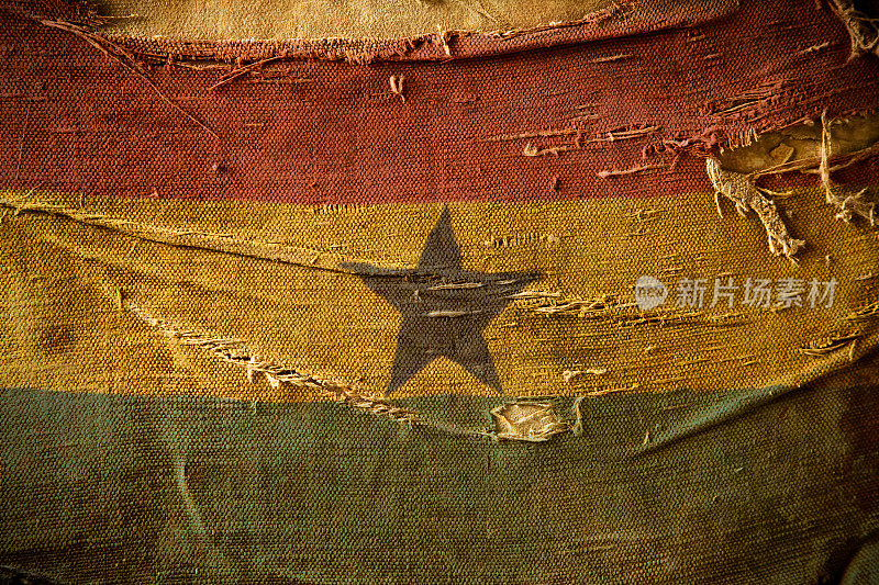 加纳的垃圾旗