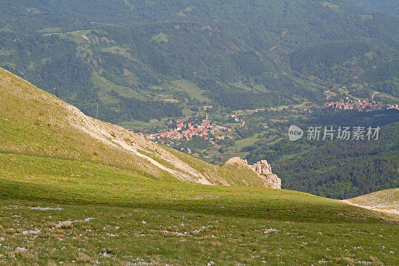 向量山视图