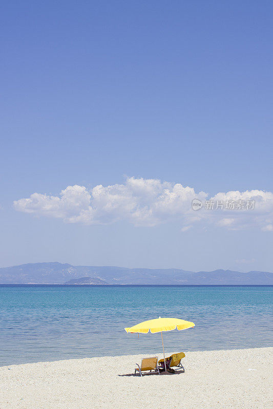 希腊海滩