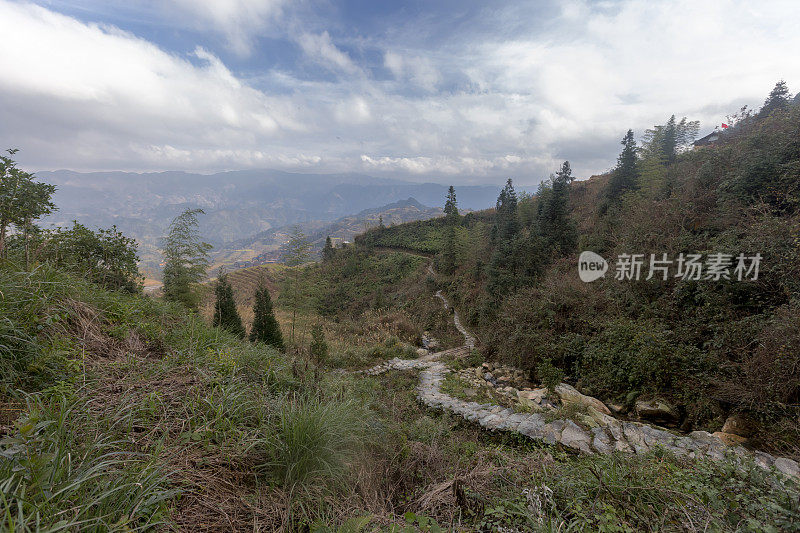 中国龙胜梯田村