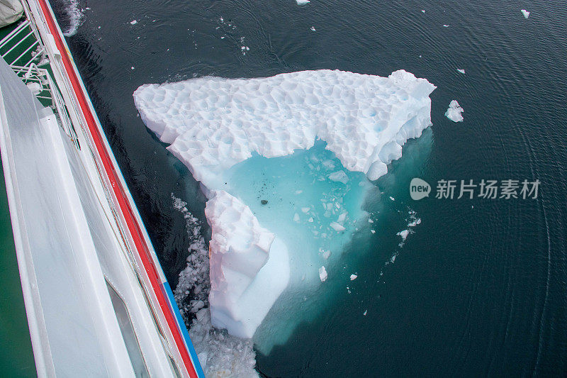 南极洲:天堂港的浮冰