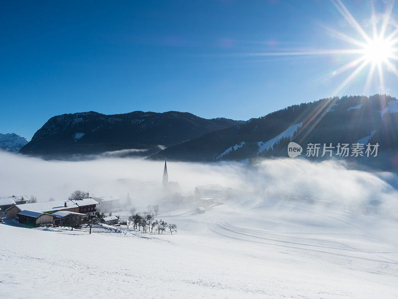 奥地利阿尔卑斯村