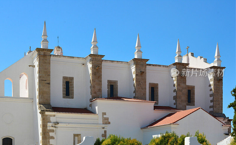 莫拉——圣弗朗西斯的白色教堂——圣方济会修道院(16世纪)，葡萄牙贝雅区