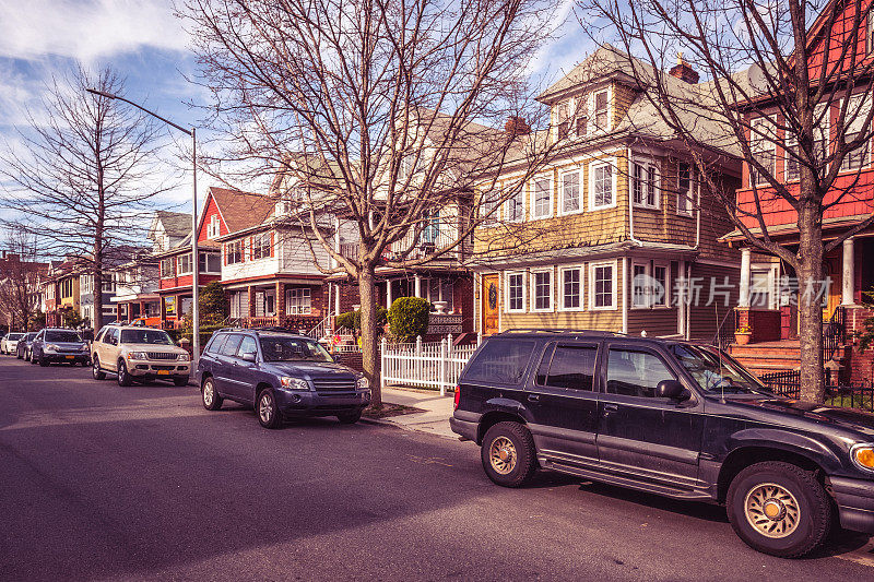 布鲁克林Rowhouses