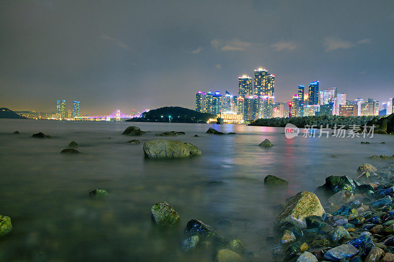 米浦海滩VD702的夜景