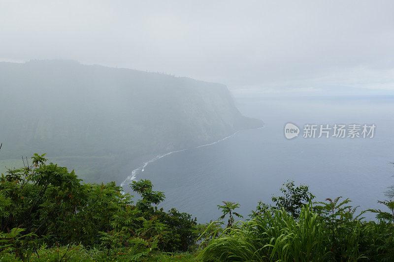 美国夏威夷的威皮奥山谷