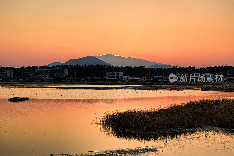 水库在日落光VD702