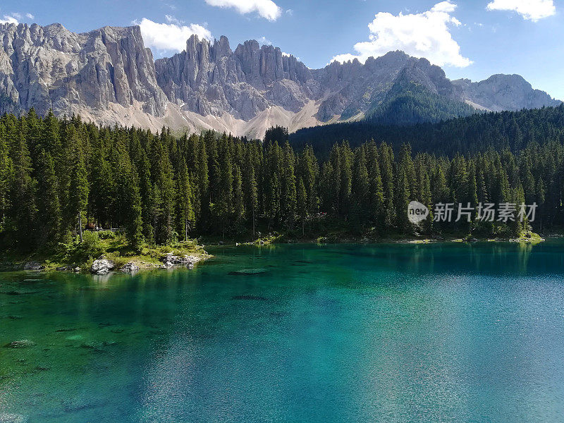 意大利湖全景