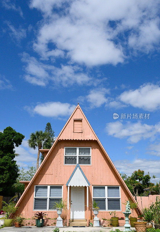 三角形的房子，有趣的独户别墅