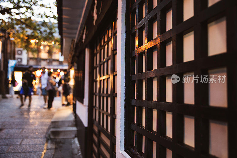 京都老城区街道