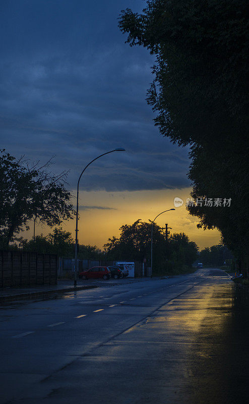 雷雨后