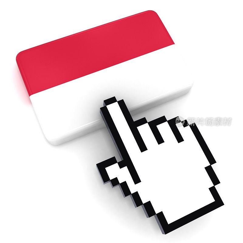 印尼国旗按钮