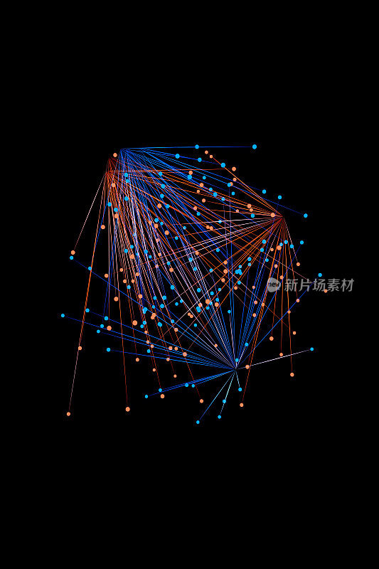 抽象的，未来的，数字背景