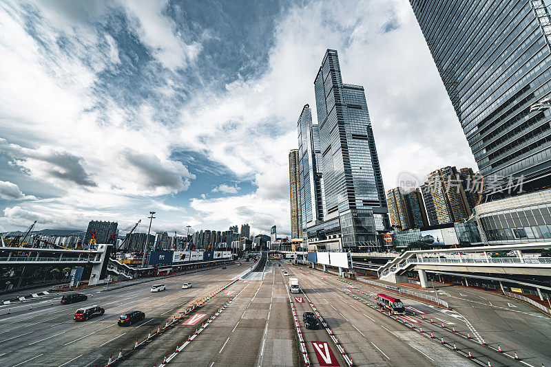 香港西区海底隧道缴费广场