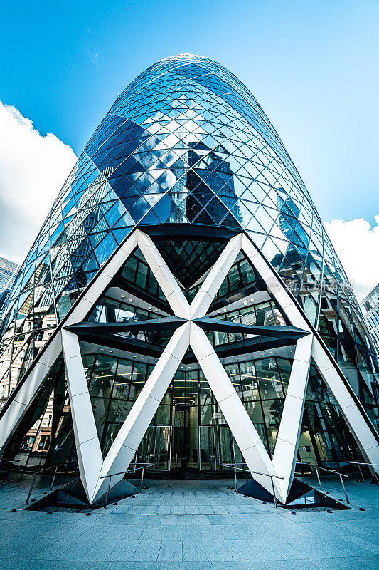 英国伦敦金融城的企业大楼