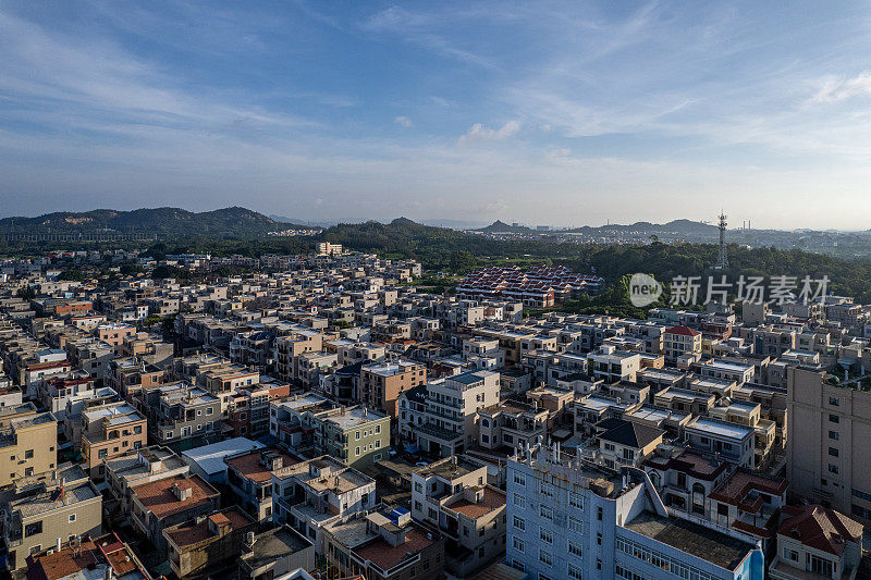 宜居绿色小镇的低层密集住宅