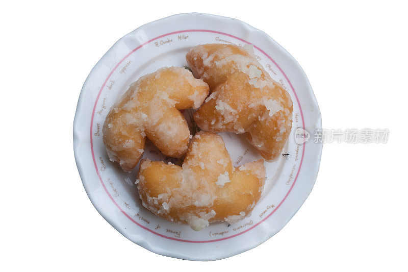 生姜甜点是一种用面粉和撒上糖片做成的甜点。