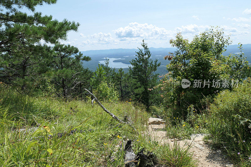 从肖特夫山俯瞰詹姆斯湖