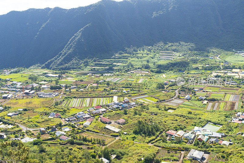 留尼旺岛的多斯达安谷