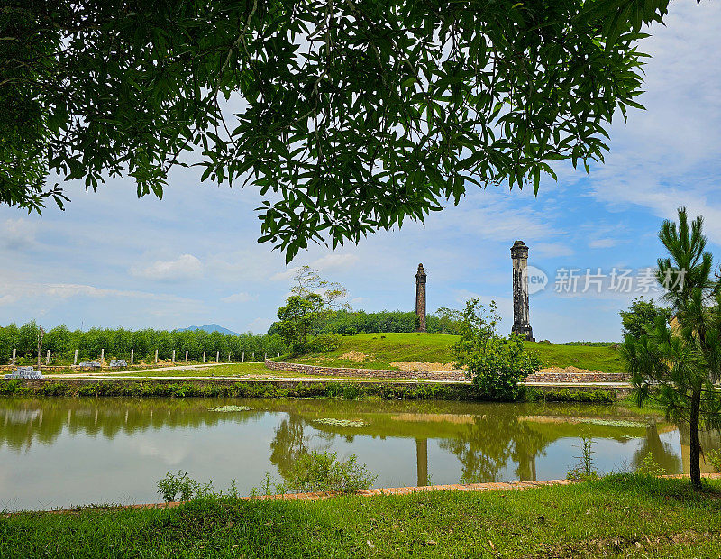 王家龙墓，一个独特的建筑作品，阮王朝，顺化顺化省