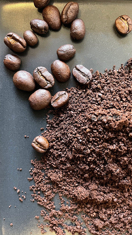 采购产品咖啡豆，咖啡豆粉，咖啡豆背景