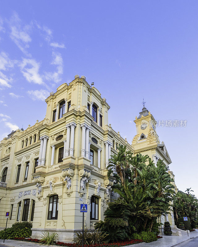 马拉加市政厅(西班牙安达卢西亚)