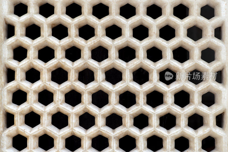 蜂房式孔抽象纹理背景