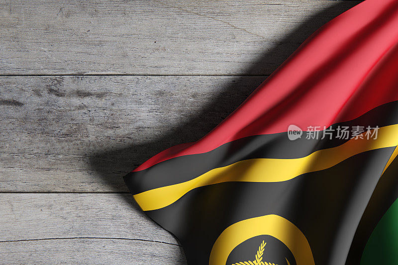 瓦努阿图共和国国旗