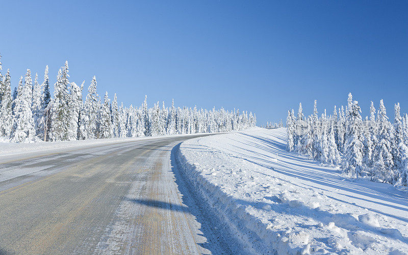 远程冬季公路