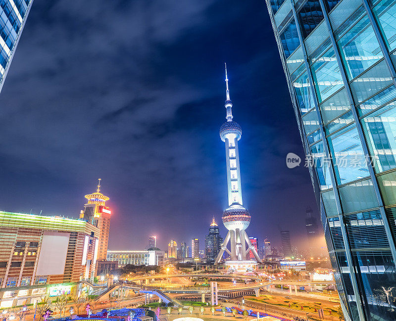 上海市区夜景