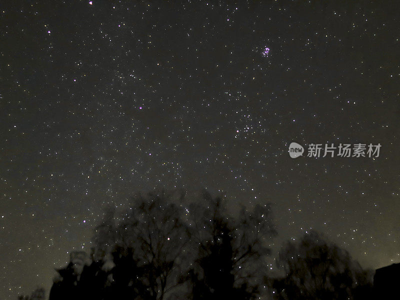 夜空中的星星