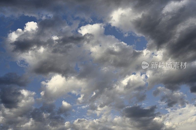 戏剧性的天空背景